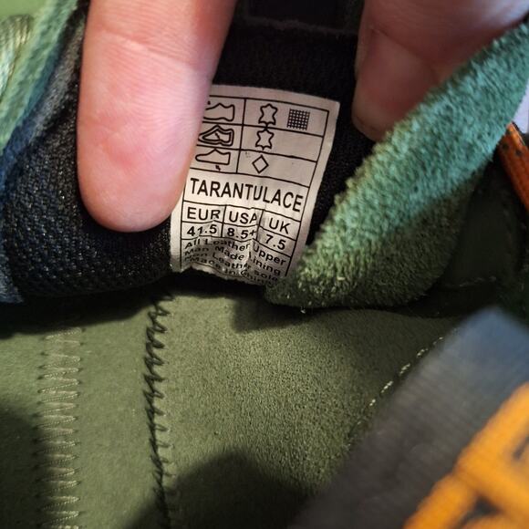 New La Sportiva Tarantulace Climbing Shoes Olive Tiger Mens 8.5 NWT - Picture 6 of 6